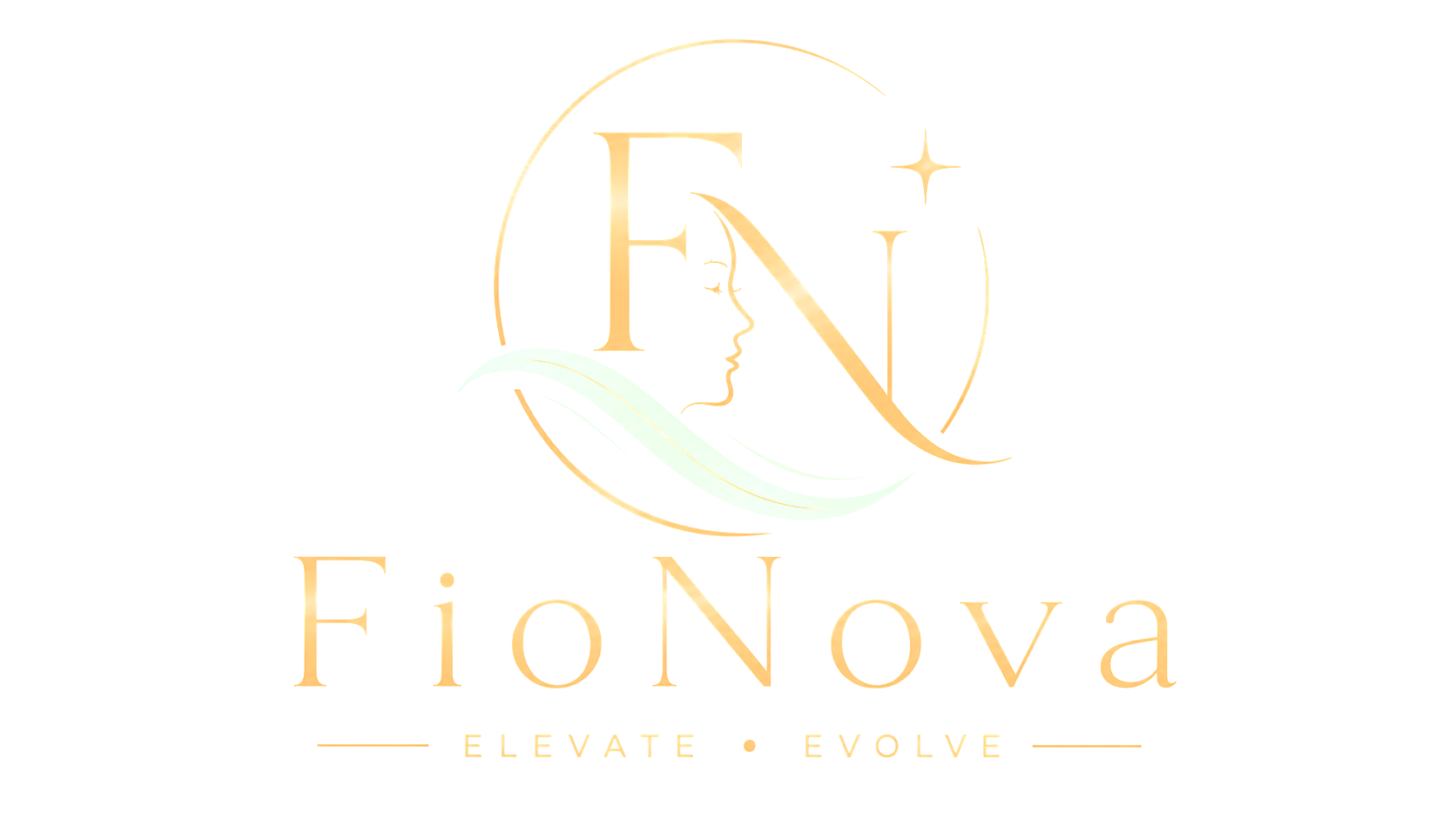 FioNova Skin logo in gold